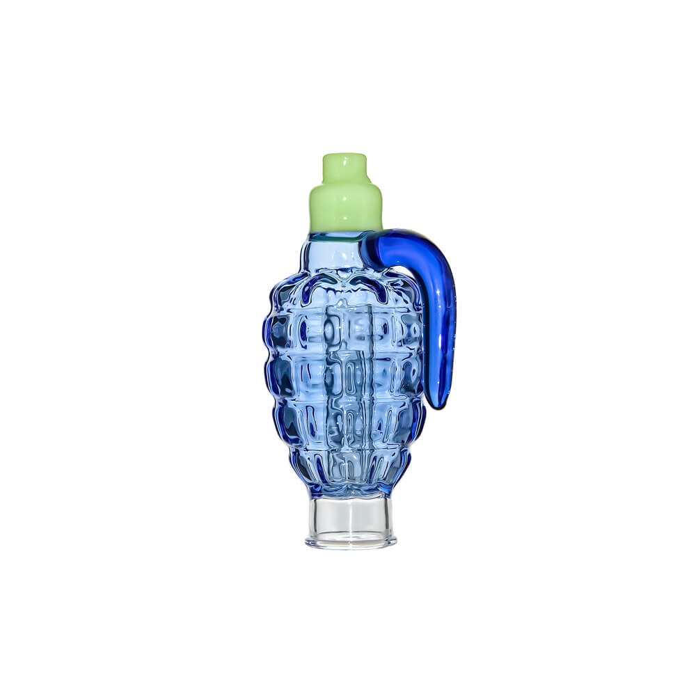 Calibear Ghost 2 Grenade-Shaped Glass Top novelty hand grenade borosilicate glass attachment for Calibear Ghost 2