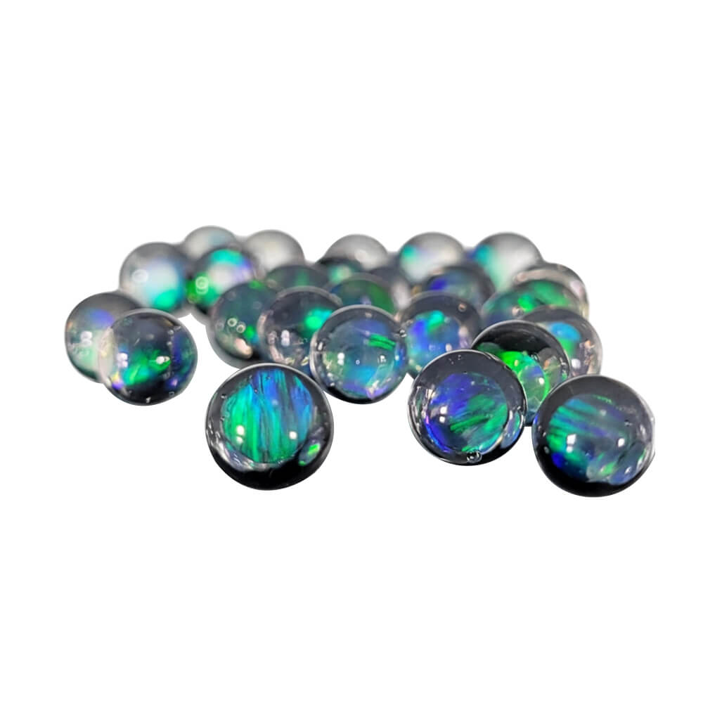 Calibear glass attachment for vaporizers — premium borosilicate glass (front view)