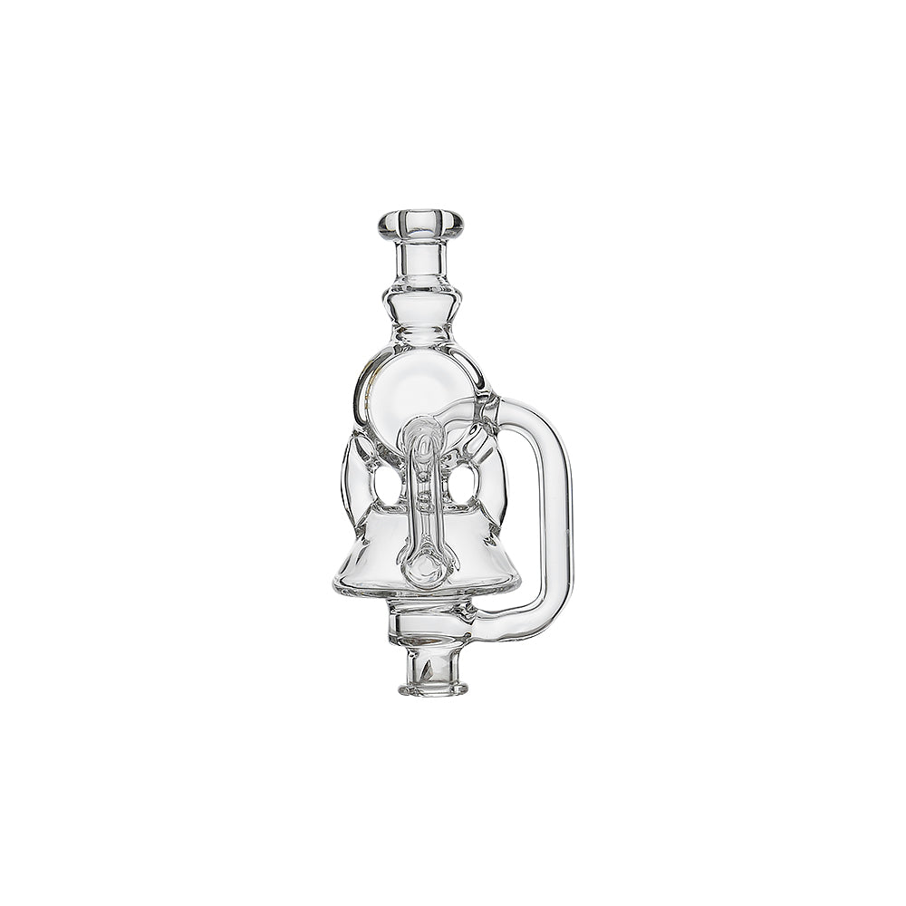 Calibear glass attachment for Puffco Pivot — premium borosilicate glass (side profile)