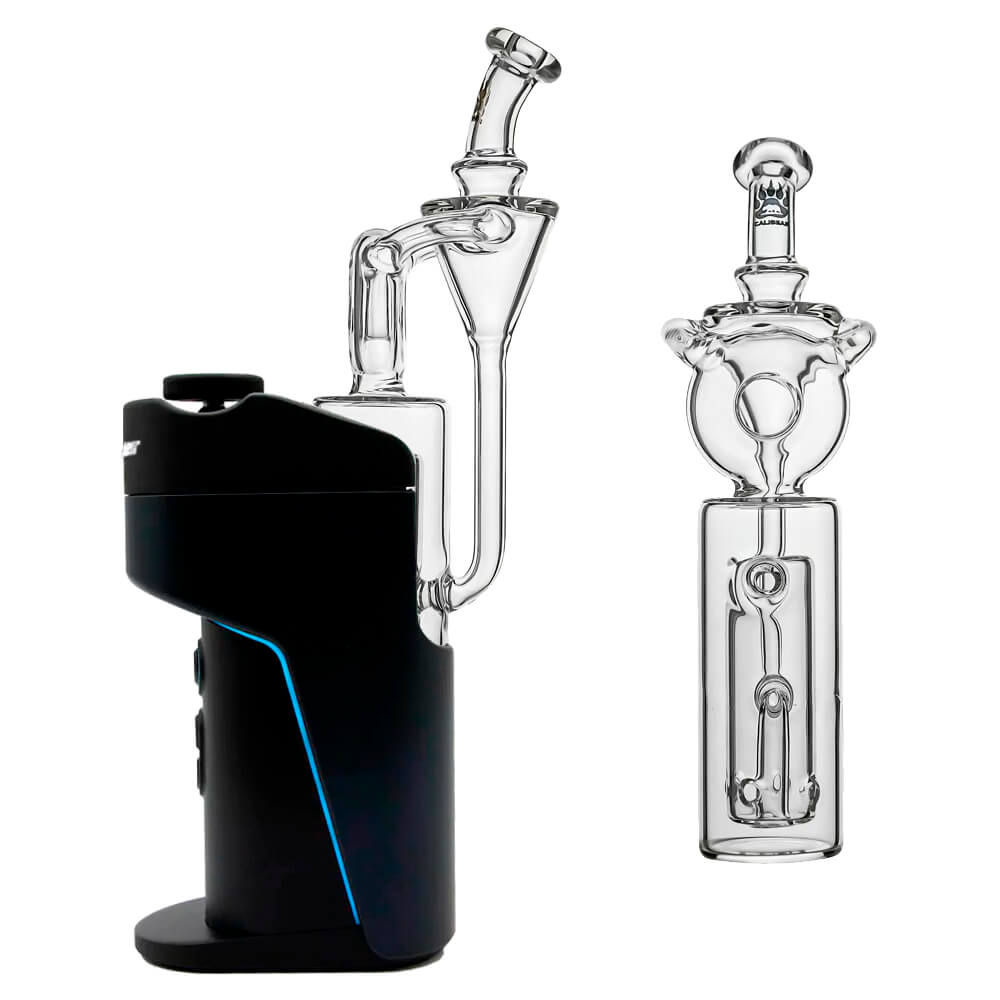 Calibear donut perc for Dr. Dabber Switch Go — donut percolation rings (front view)