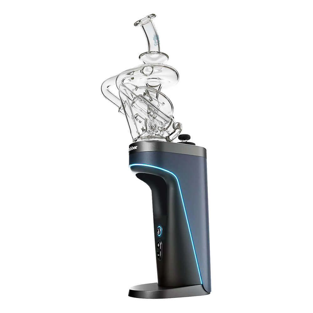 Calibear vortex recycler for Dr. Dabber Switch 2 — spinning tornado water circulation (side profile)