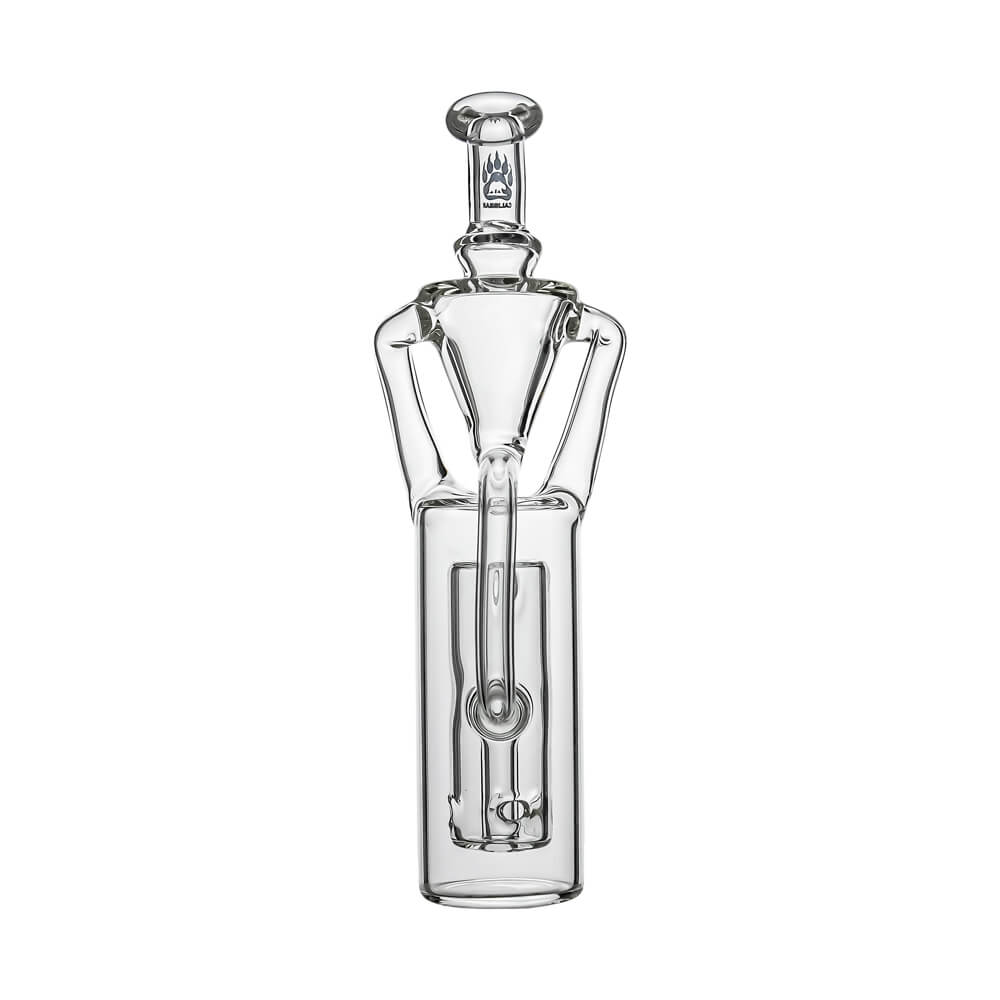 Calibear glass attachment for Dr. Dabber Switch Go — premium borosilicate glass (connection joint detail)