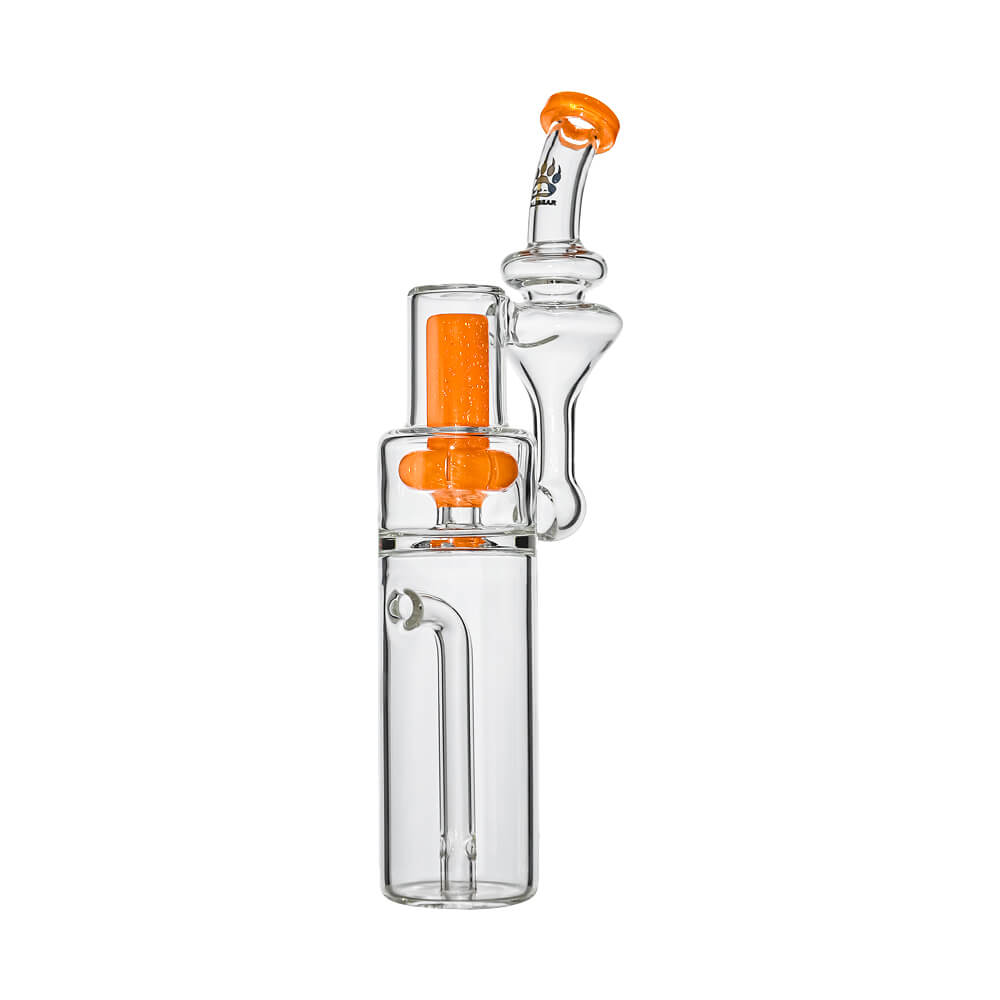 Calibear RBR recycler for Dr. Dabber Switch Go — reverse-flow recycler circulation (percolator detail)