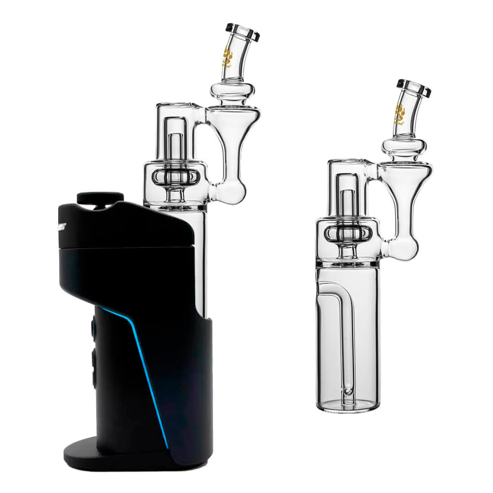 Calibear RBR recycler for Dr. Dabber Switch Go — reverse-flow recycler circulation (full product view)