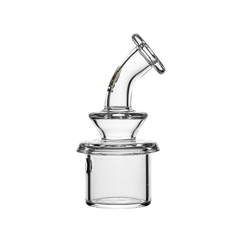 Calibear glass attachment for Dr. Dabber Switch 2 — premium borosilicate glass (side profile)