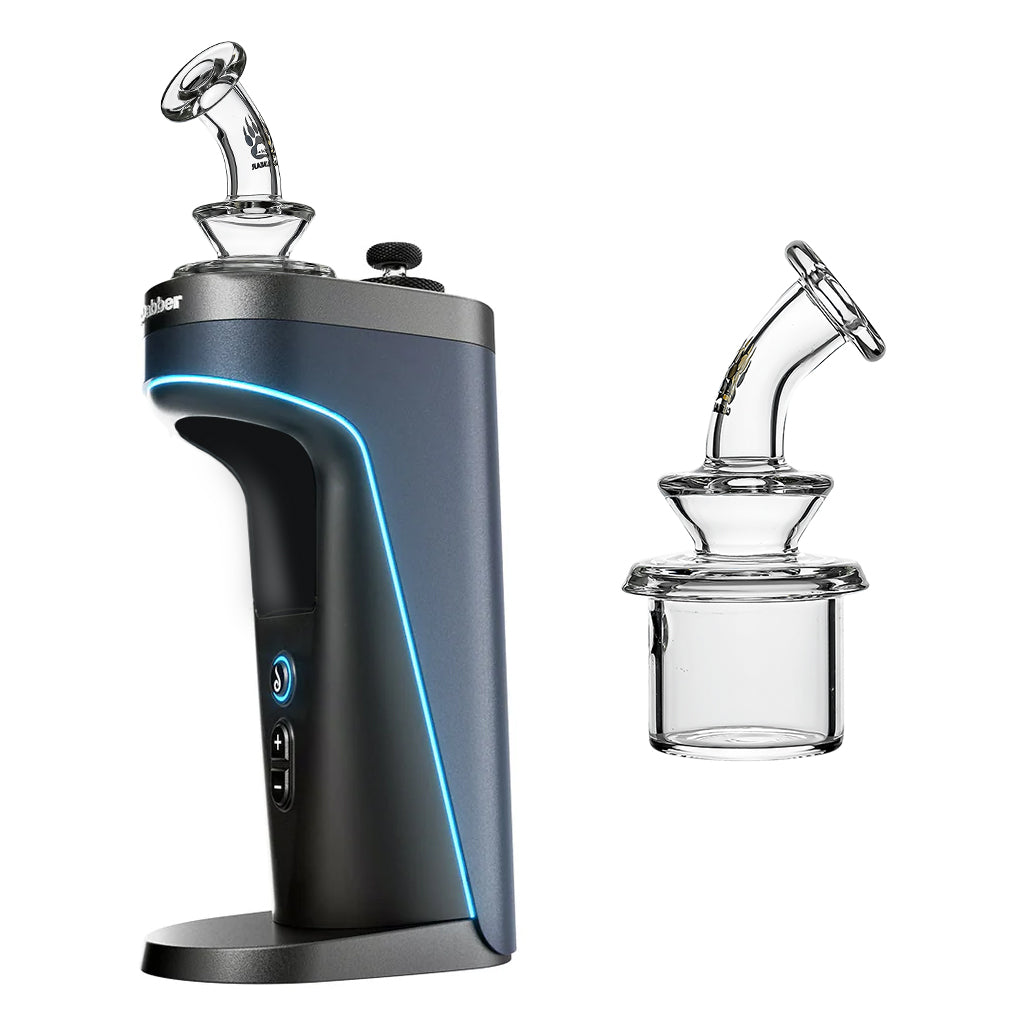 Calibear glass attachment for Dr. Dabber Switch 2 — premium borosilicate glass (front view)