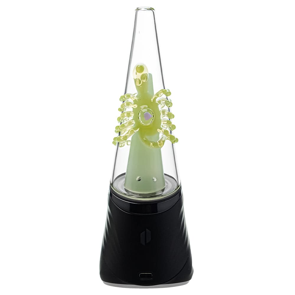 Calibear glass attachment for Puffco Peak — premium borosilicate glass (percolator detail)