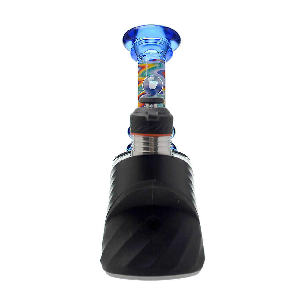 Calibear glass attachment for Puffco Peak โ premium borosilicate glass (front view)
