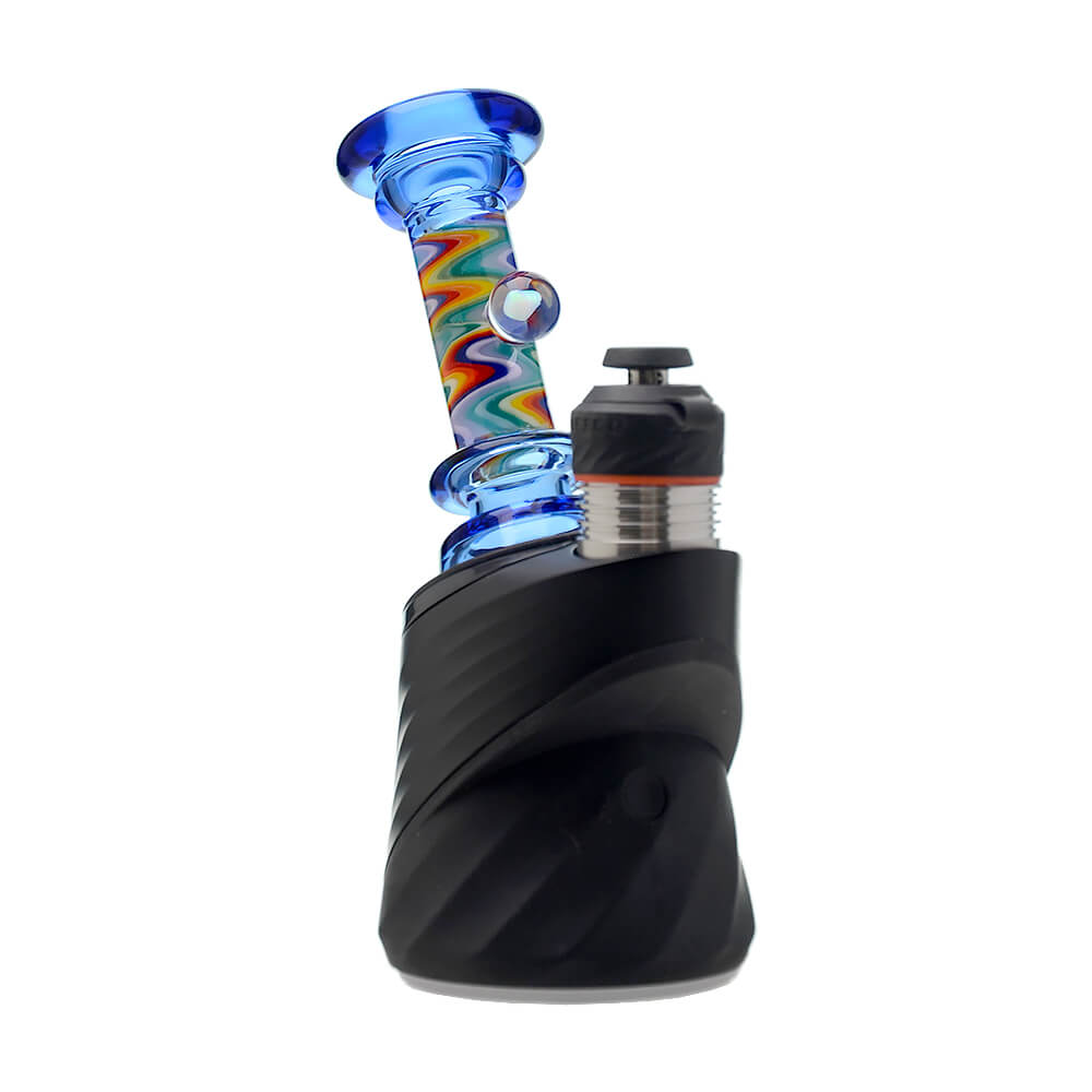 Calibear glass attachment for Puffco Peak โ premium borosilicate glass (side profile)
