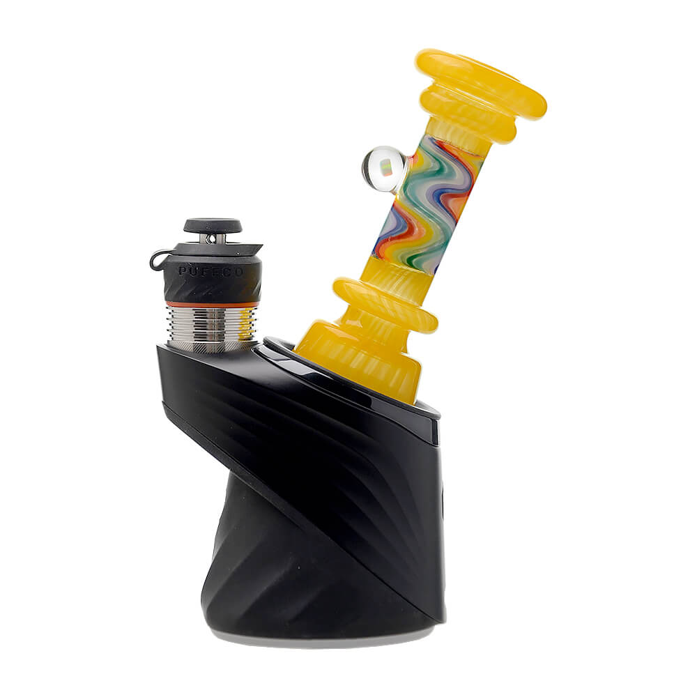 Calibear glass attachment for Puffco Peak โ premium borosilicate glass (full product view)