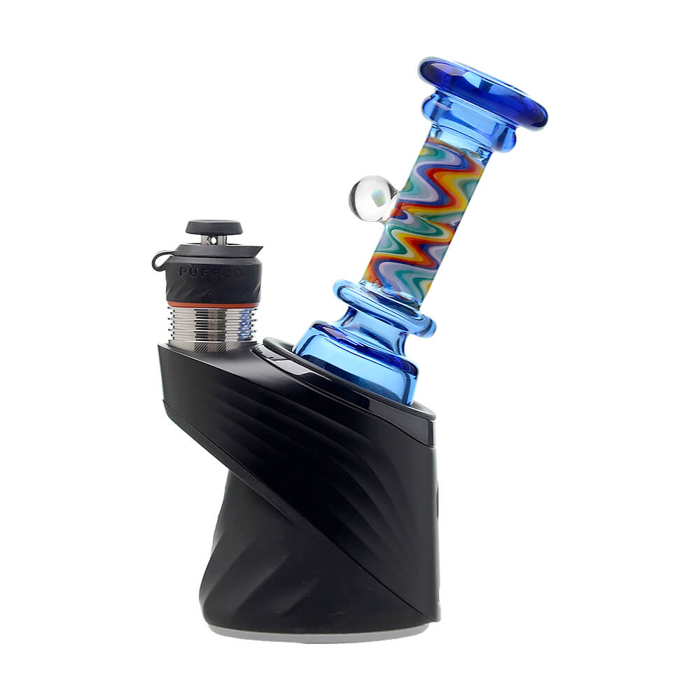 Calibear glass attachment for Puffco Peak โ premium borosilicate glass (packaging view)