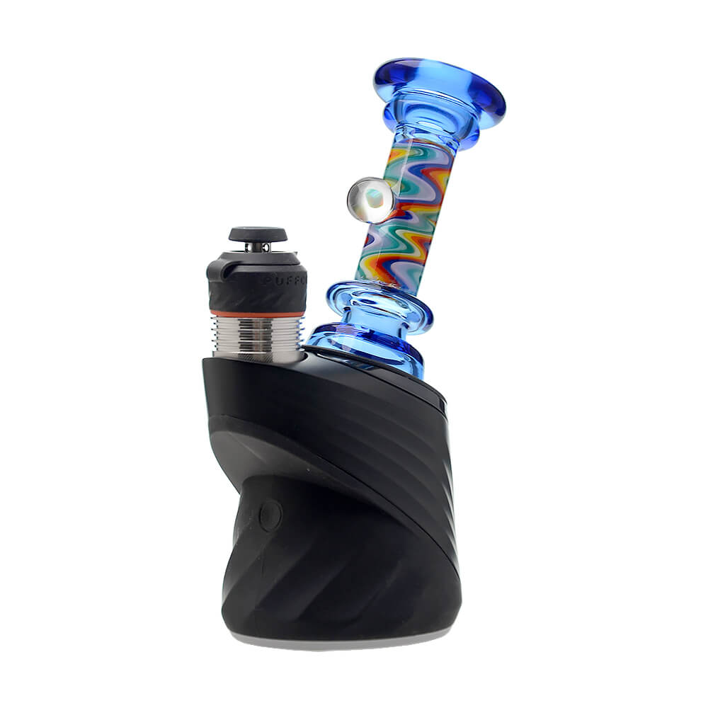 Calibear glass attachment for Puffco Peak โ premium borosilicate glass (lifestyle shot)