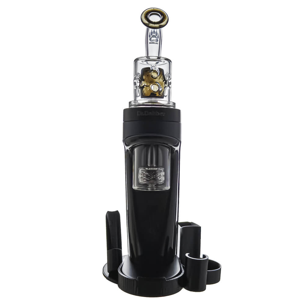 Calibear glass attachment for Dr. Dabber Switch 2 — premium borosilicate glass (close-up detail)