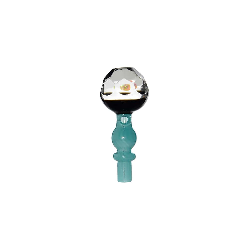 Calibear carb cap for Dr. Dabber Switch 2 — directional airflow carb cap, premium materials (front view)