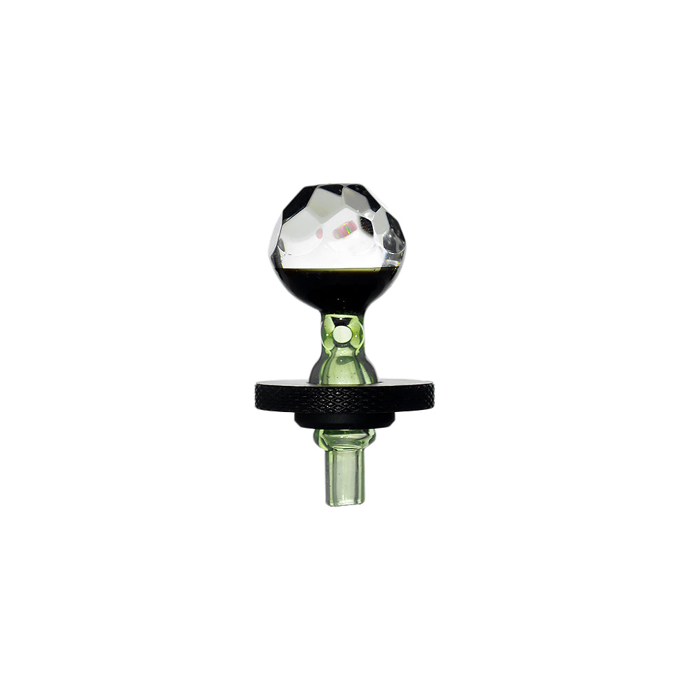 Calibear carb cap for Dr. Dabber Switch 2 — directional airflow carb cap, premium materials (close-up detail)