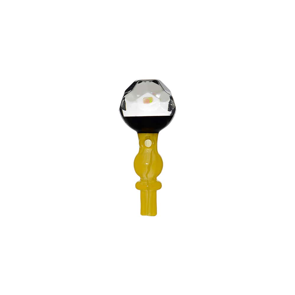 Calibear carb cap for Dr. Dabber Switch 2 — directional airflow carb cap, premium materials (angle view)
