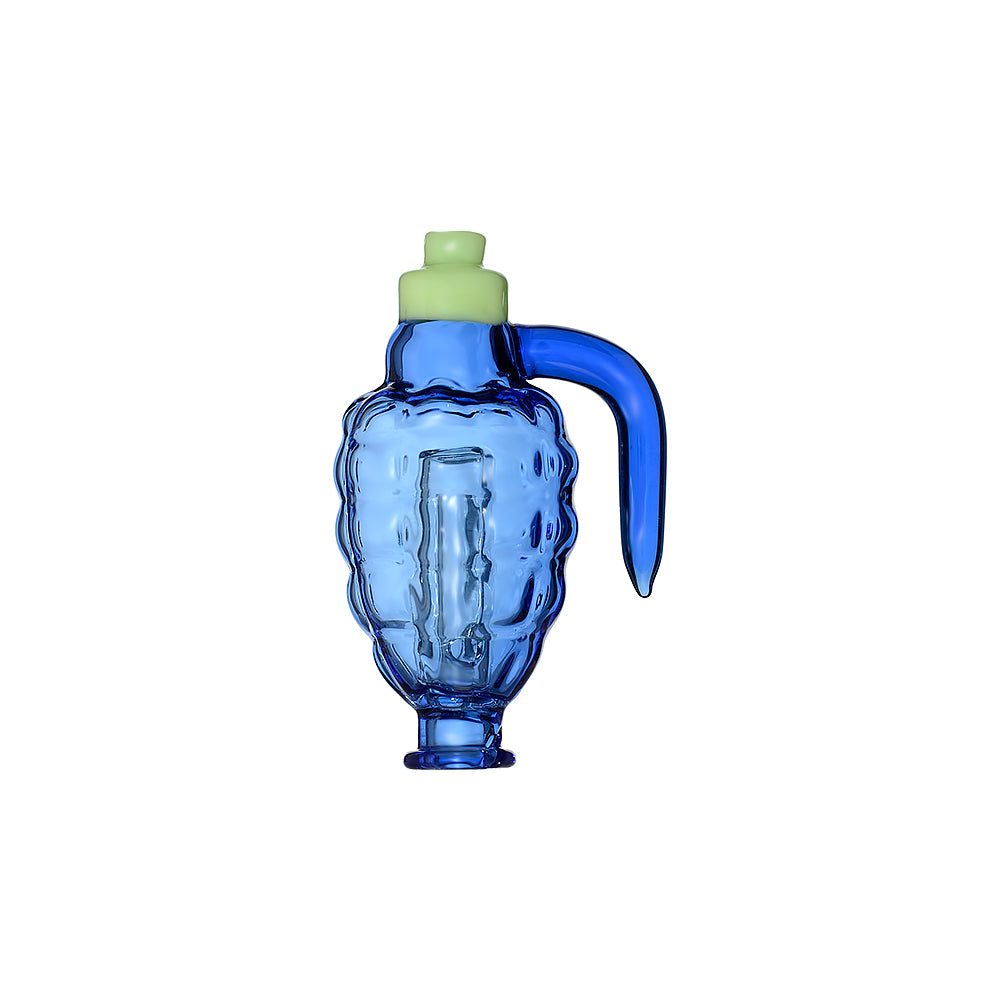 Calibear glass attachment for Puffco Pivot — premium borosilicate glass (side profile)