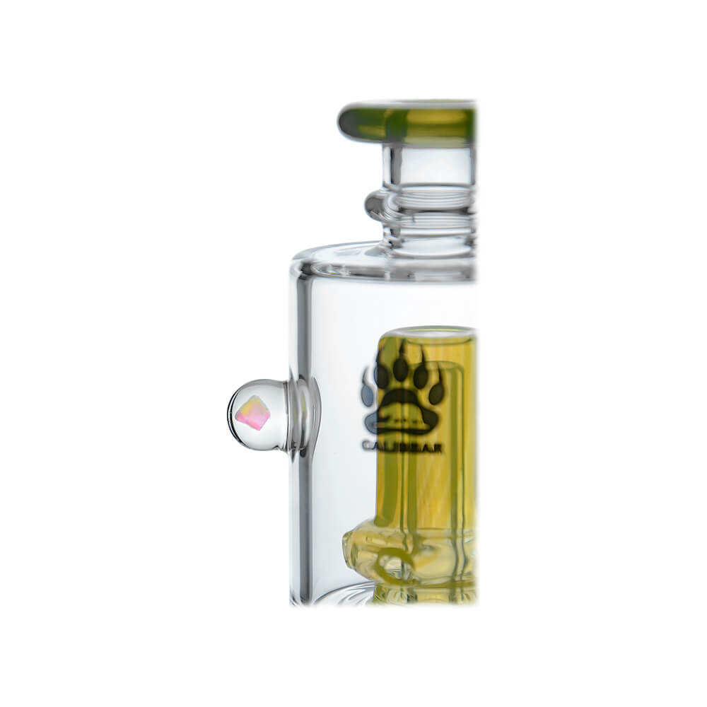 DOUBLE PERC GLASS ATTACHMENT W/ OPAL FOR PUFFCO OG & PRO