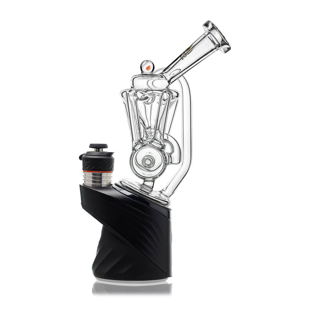 Calibear glass attachment for Puffco Peak — premium borosilicate glass (close-up detail)