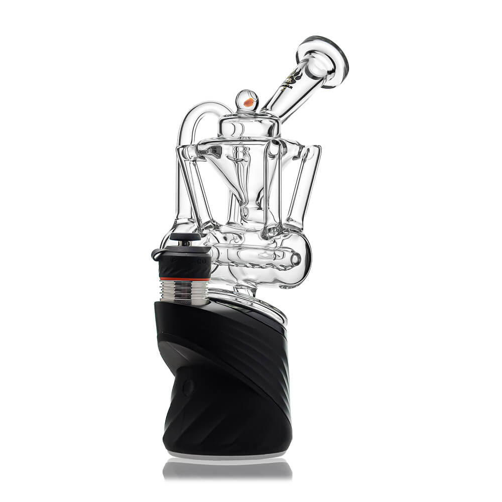 Calibear glass attachment for Puffco Peak — premium borosilicate glass (side profile)
