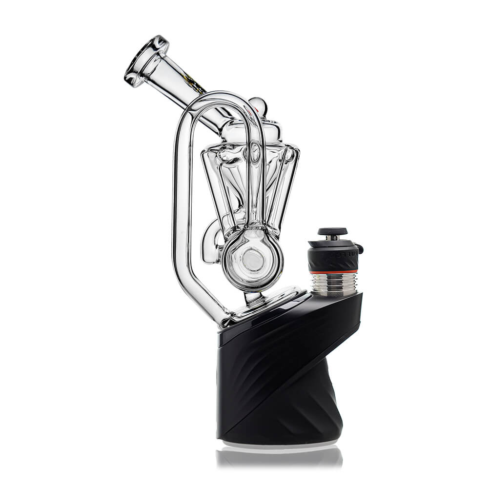 Calibear glass attachment for Puffco Peak — premium borosilicate glass (packaging view)