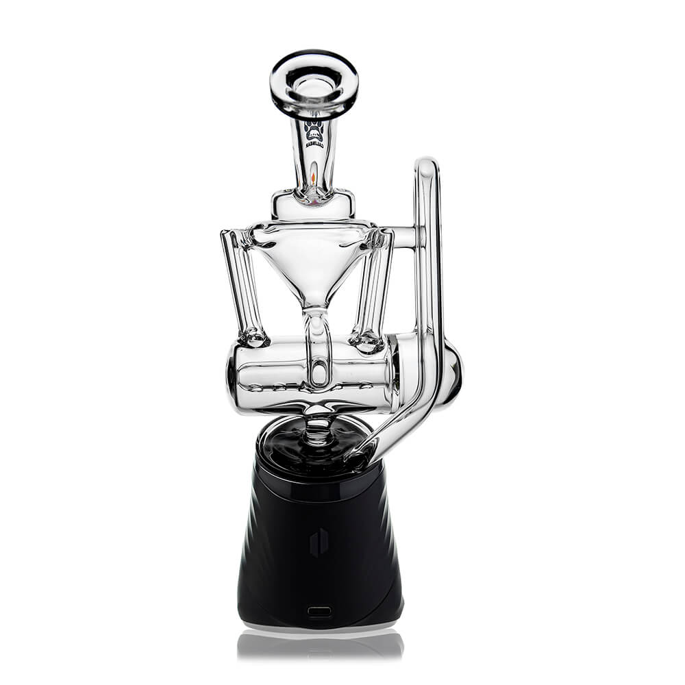 Calibear glass attachment for Puffco Peak — premium borosilicate glass (percolator detail)