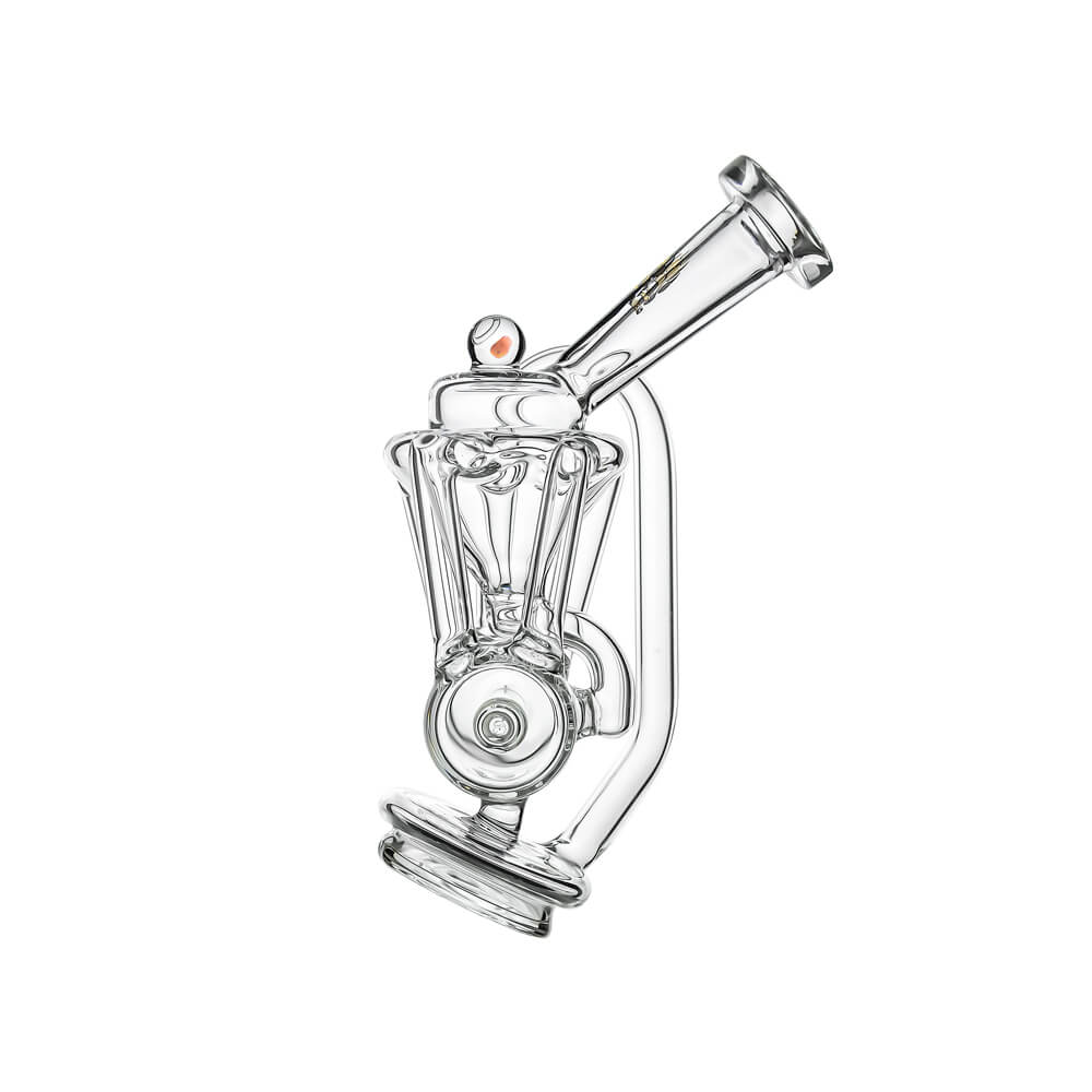 Calibear glass attachment for Puffco Peak — premium borosilicate glass (full product view)