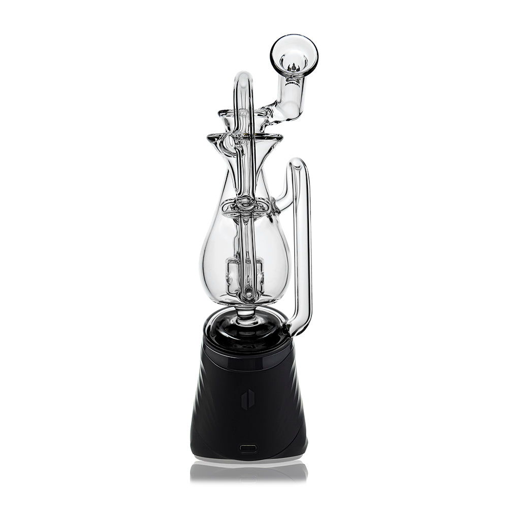 Calibear glass attachment for Puffco Peak — premium borosilicate glass (close-up detail)