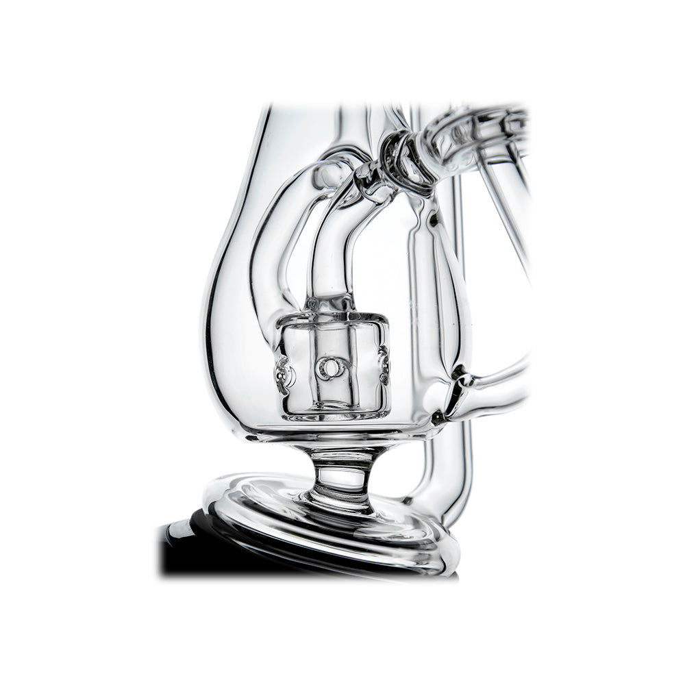 Calibear glass attachment for Puffco Peak — premium borosilicate glass (percolator detail)