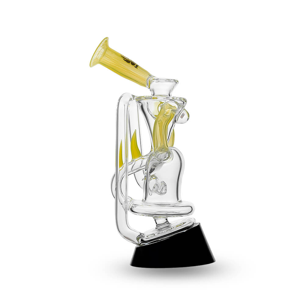 Calibear glass attachment for Puffco Peak — premium borosilicate glass (close-up detail)