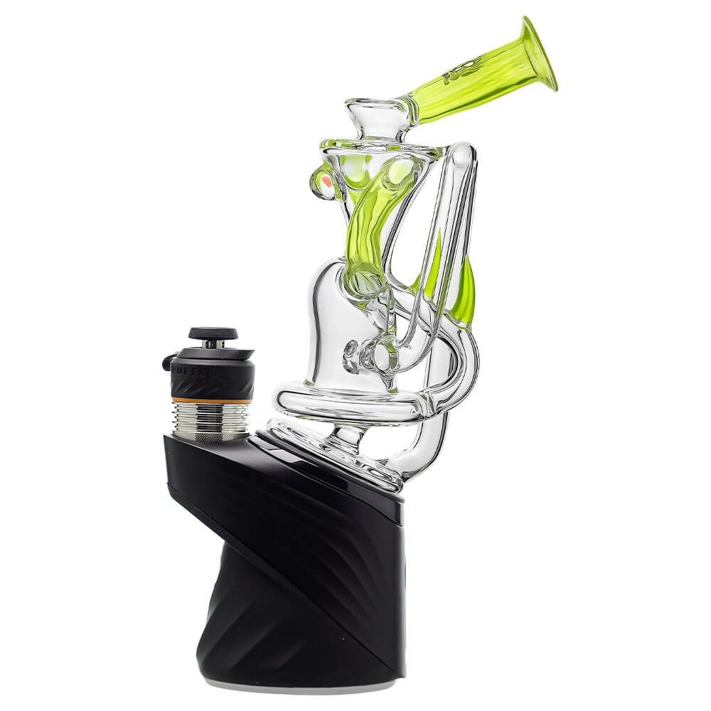 Calibear glass attachment for Puffco Peak — premium borosilicate glass (packaging view)