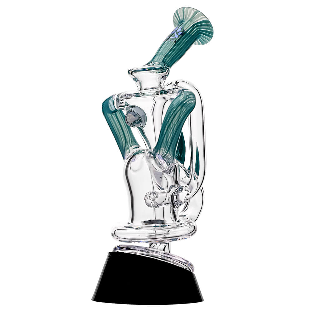 Calibear glass attachment for Puffco Peak — premium borosilicate glass (close-up detail)