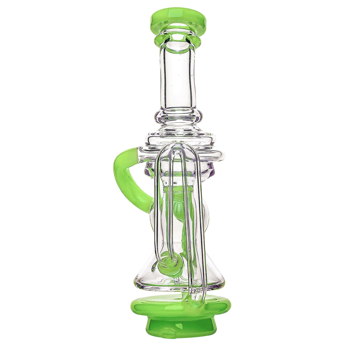 Calibear glass attachment for Focus V Carta — premium borosilicate glass (side profile)