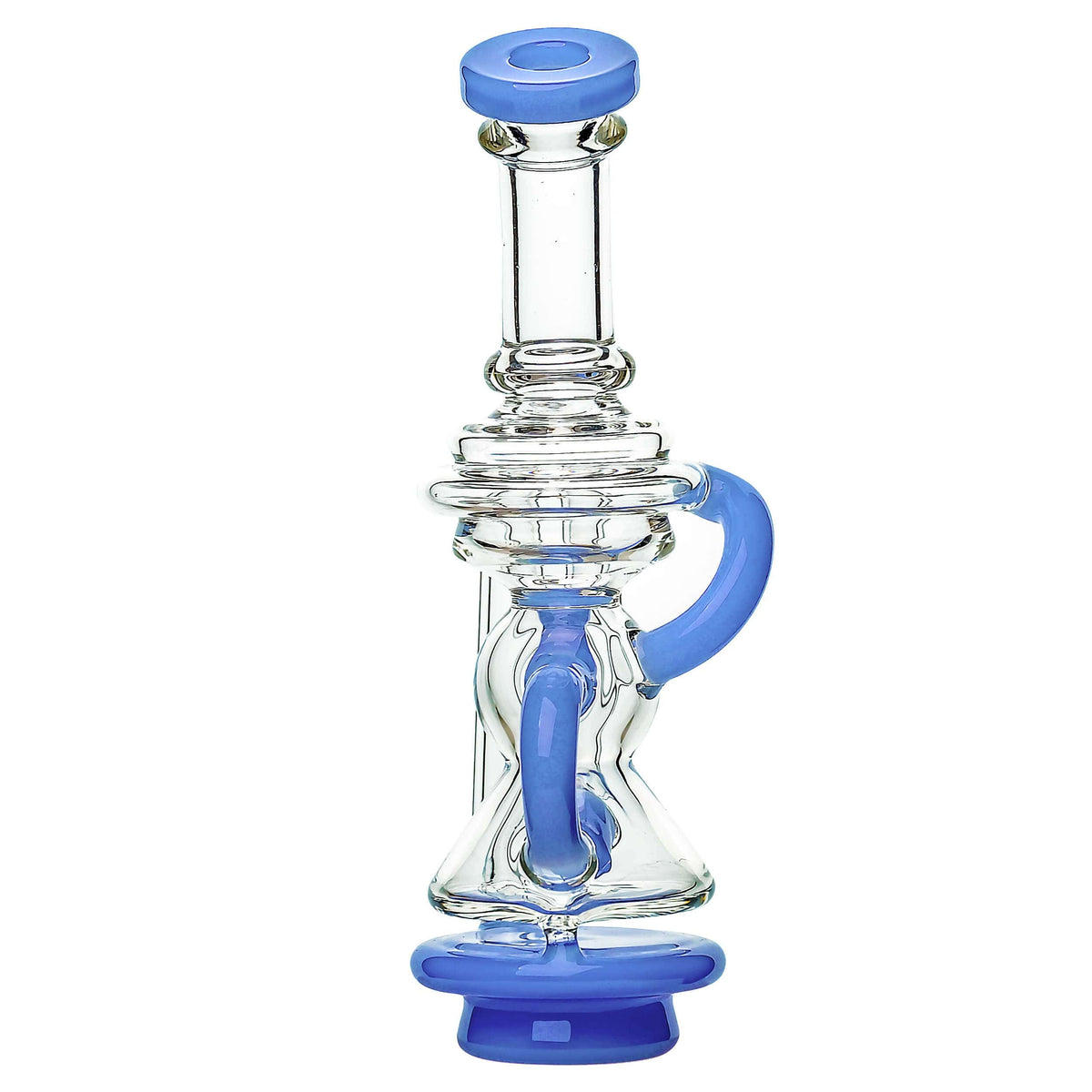 Calibear glass attachment for Focus V Carta — premium borosilicate glass (connection joint detail)