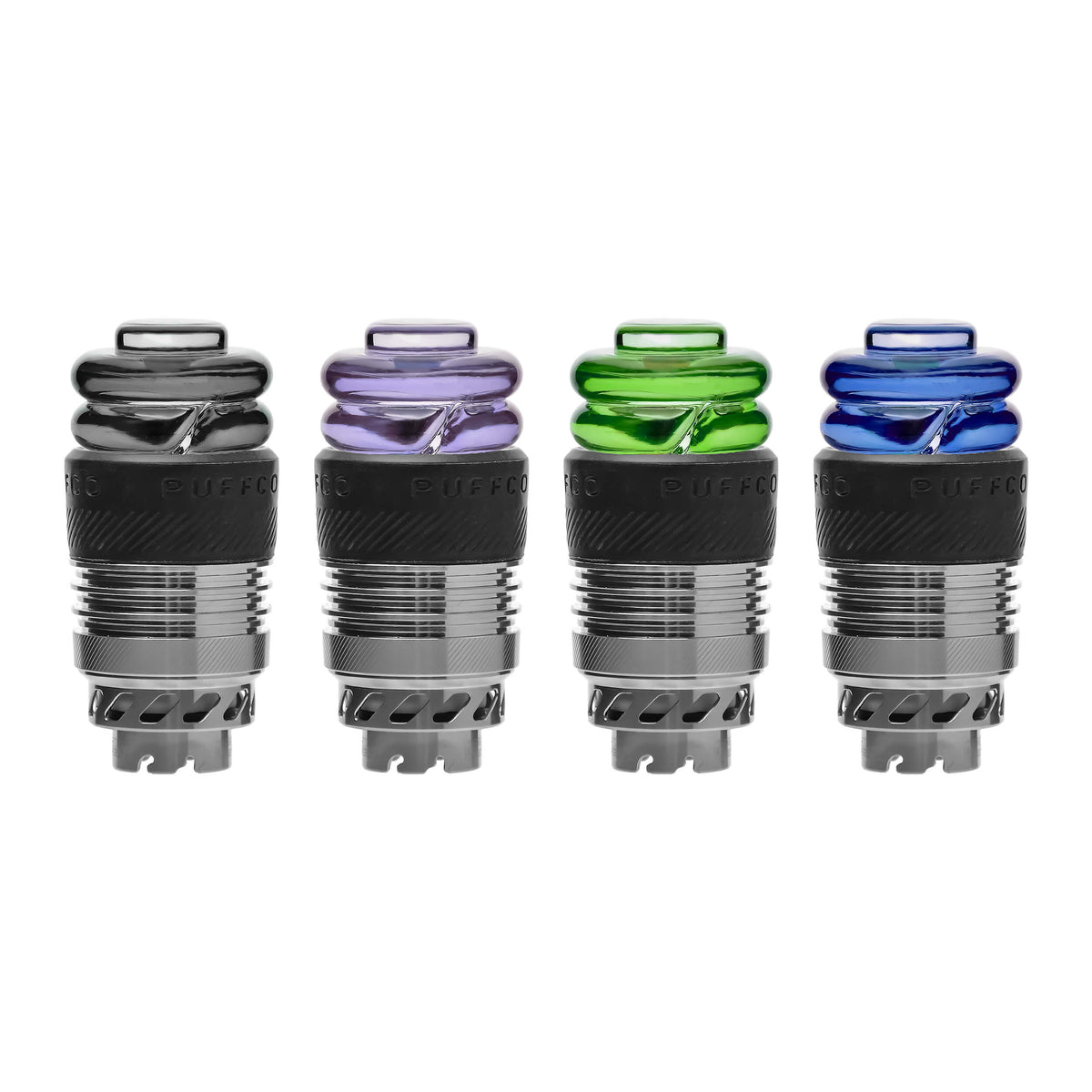 Calibear carb cap for Puffco Peak — directional airflow carb cap, premium materials (side profile)