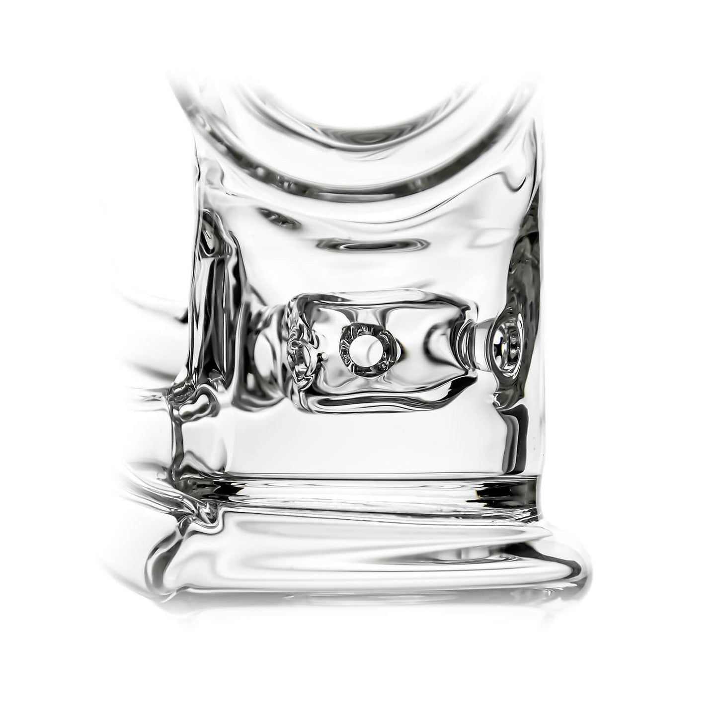 Calibear Swiss Recycler Glass Attachment for Dr. Dabber Switch 2 premium borosilicate Swiss perc recycler glass top