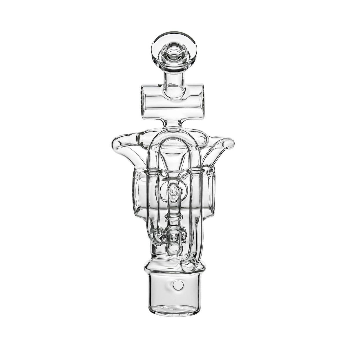 Calibear Swiss recycler for Dr. Dabber Switch 2 — Swiss-hole percolation (packaging view)