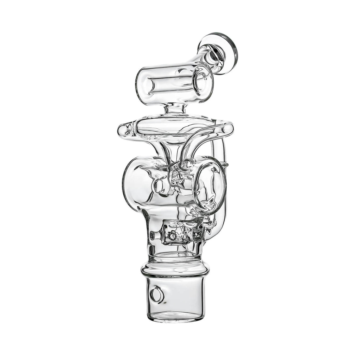 Calibear Swiss recycler for Dr. Dabber Switch 2 — Swiss-hole percolation (percolator detail)