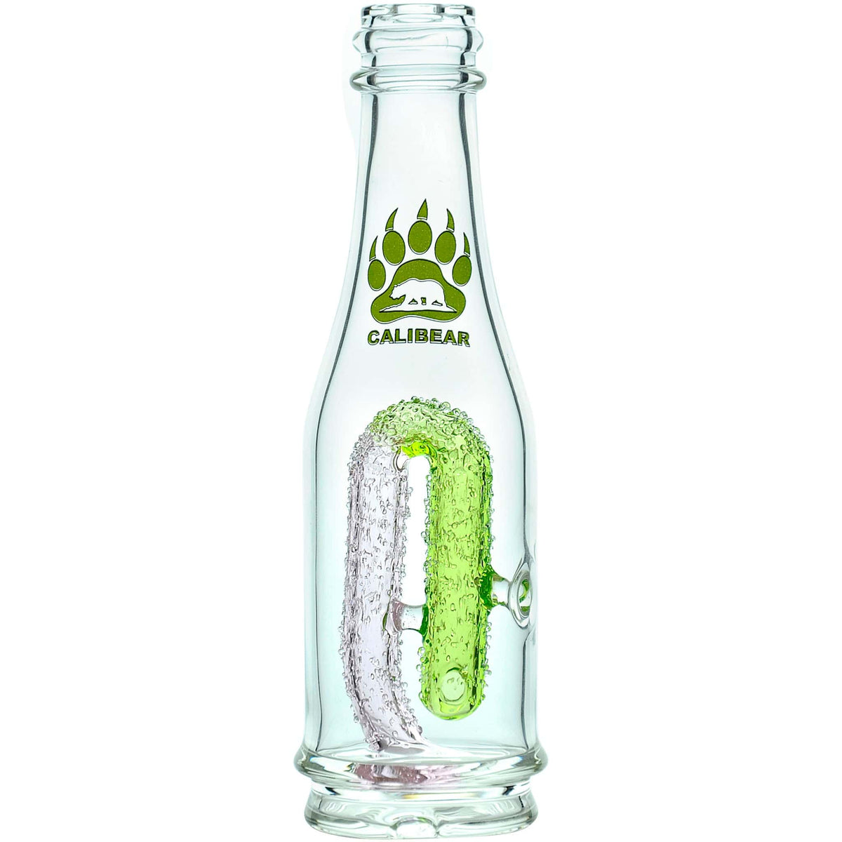 Calibear glass attachment for Puffco Peak โ premium borosilicate glass (in-hand size reference)