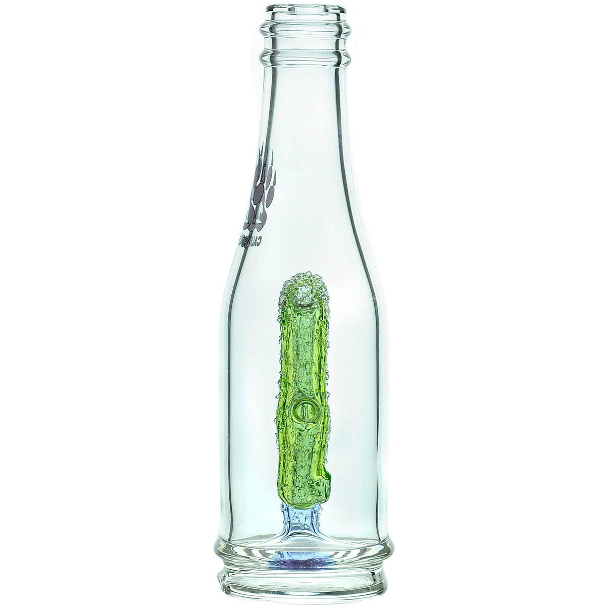 Calibear glass attachment for Puffco Peak โ premium borosilicate glass (connection joint detail)