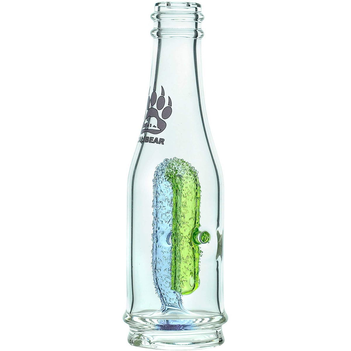 Calibear glass attachment for Puffco Peak โ premium borosilicate glass (angle view)