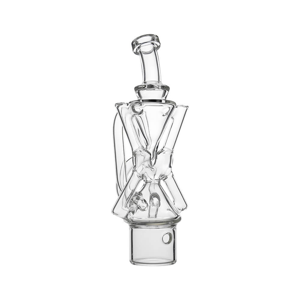 Calibear glass attachment for Dr. Dabber Switch 2 — premium borosilicate glass (connection joint detail)