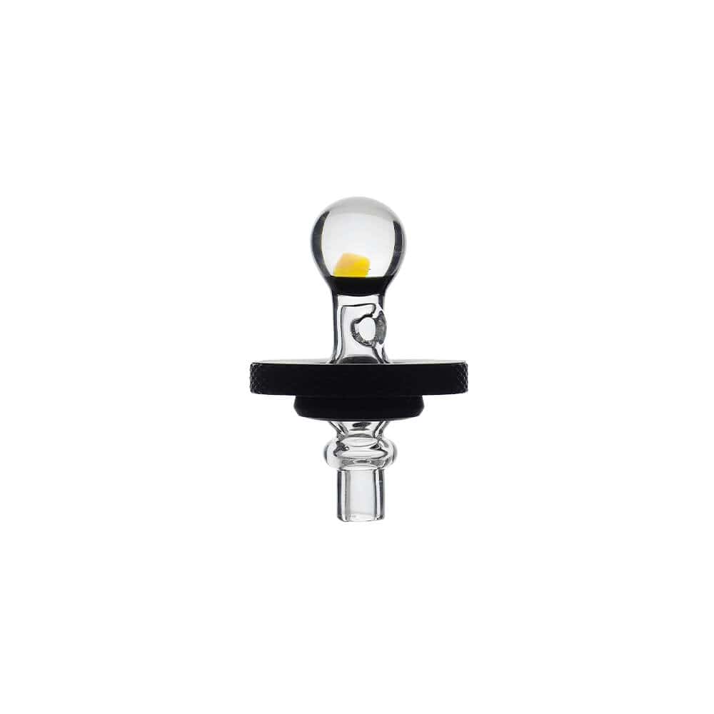 JOYSTICK CAP ENCASED W/ OPAL FOR DR.DABBER SWITCH 2-- Premium borosilicate glass smoking accessories from Calibear Glass. Ideal for dabbing, providing smooth hits and durability. Shop high-quality dab rigs, water pipes, bongs, erig glasses and glass smoki
