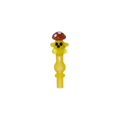 SUPER MUSHROOM MAN JOYSTICK CARB CAP FOR DR.DABBER SWITCH 2- Premium borosilicate glass smoking accessories from Calibear Glass. Ideal for dabbing, providing smooth hits and durability. Shop high-quality dab rigs, water pipes, bongs, erig glasses and glas