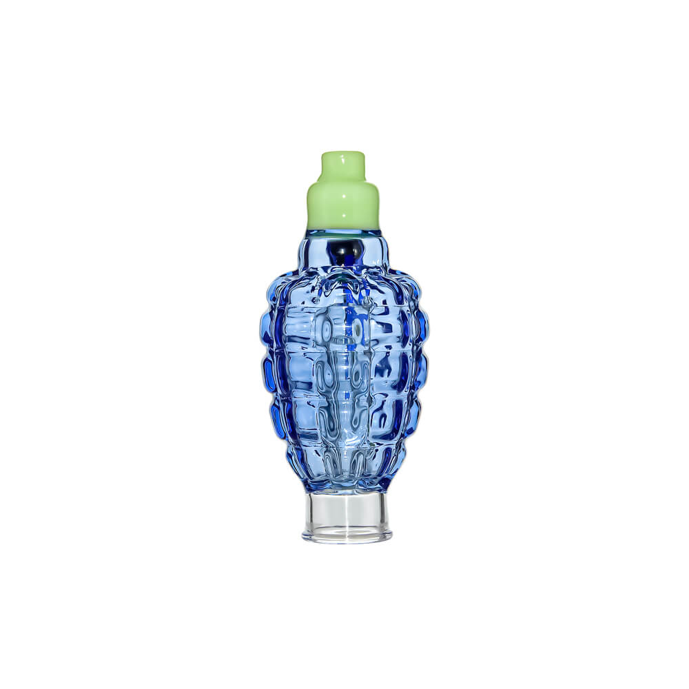 Calibear Ghost 2 Grenade-Shaped Glass Top novelty hand grenade borosilicate glass attachment for Calibear Ghost 2