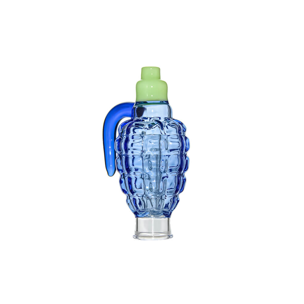 Calibear Ghost 2 Grenade-Shaped Glass Top novelty hand grenade borosilicate glass attachment for Calibear Ghost 2