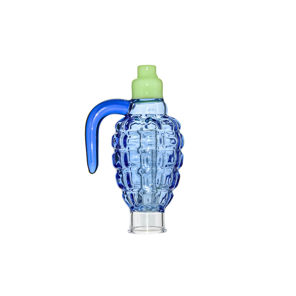 Calibear Ghost 2 Grenade-Shaped Glass Top novelty hand grenade borosilicate glass attachment for Calibear Ghost 2