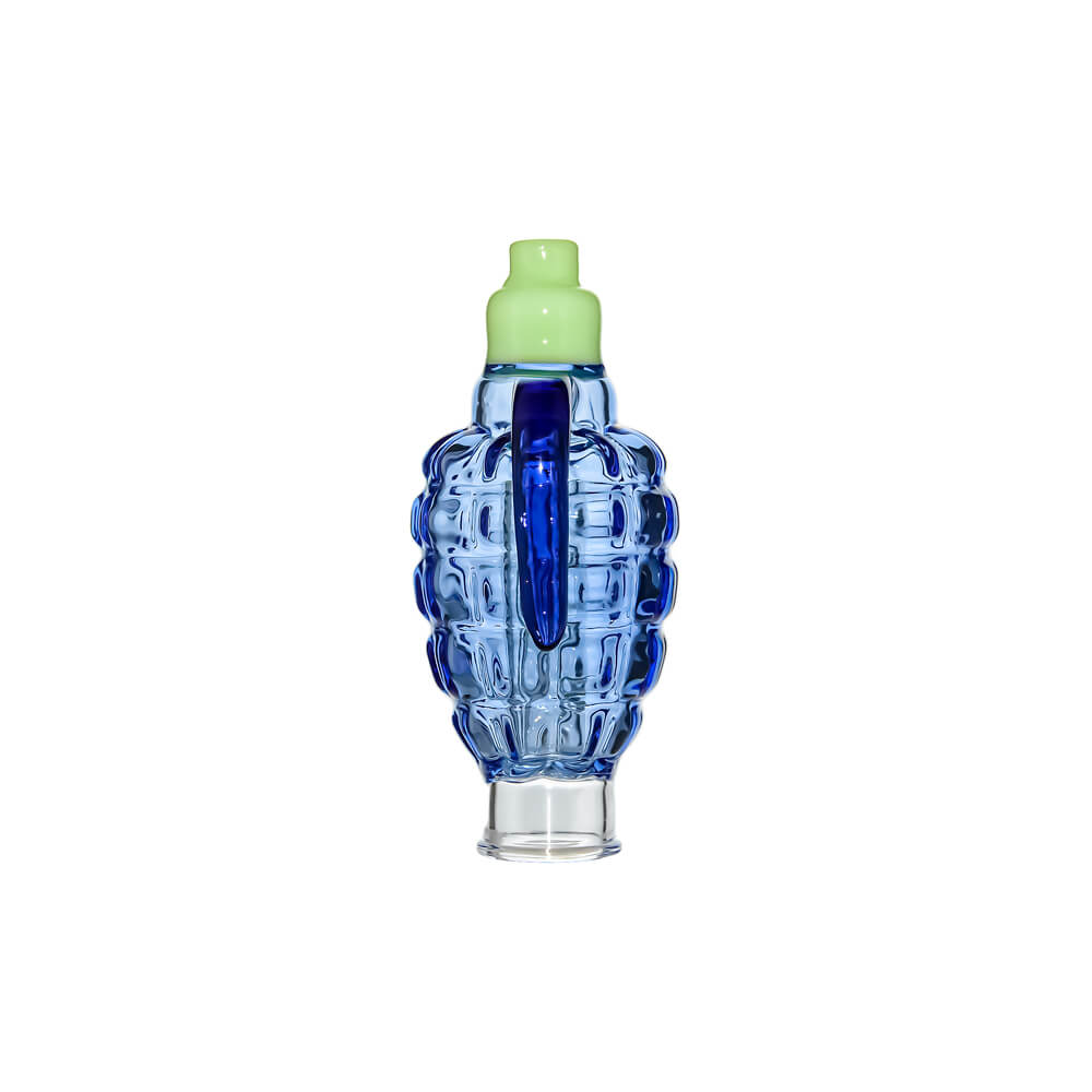 Calibear Ghost 2 Grenade-Shaped Glass Top novelty hand grenade borosilicate glass attachment for Calibear Ghost 2