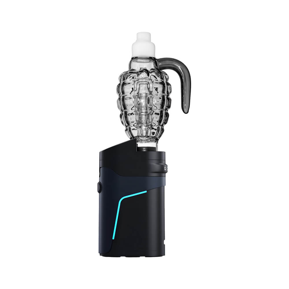Calibear Ghost 2 Grenade-Shaped Glass Top novelty hand grenade borosilicate glass attachment for Calibear Ghost 2