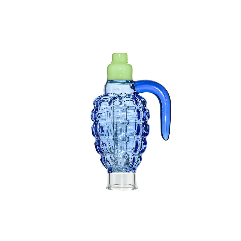 Calibear Ghost 2 Grenade-Shaped Glass Top novelty hand grenade borosilicate glass attachment for Calibear Ghost 2